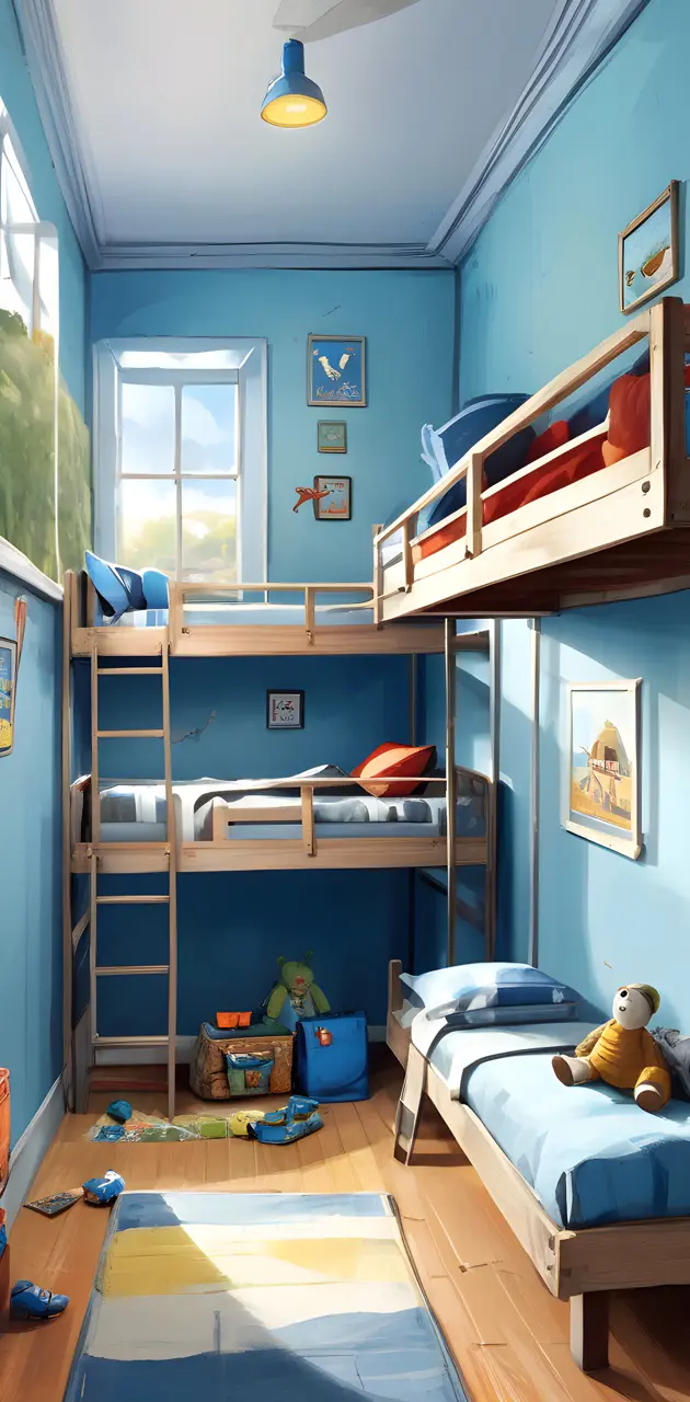 The bunk room