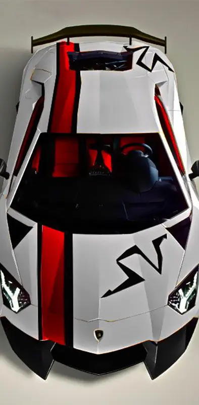 Lamborghini white