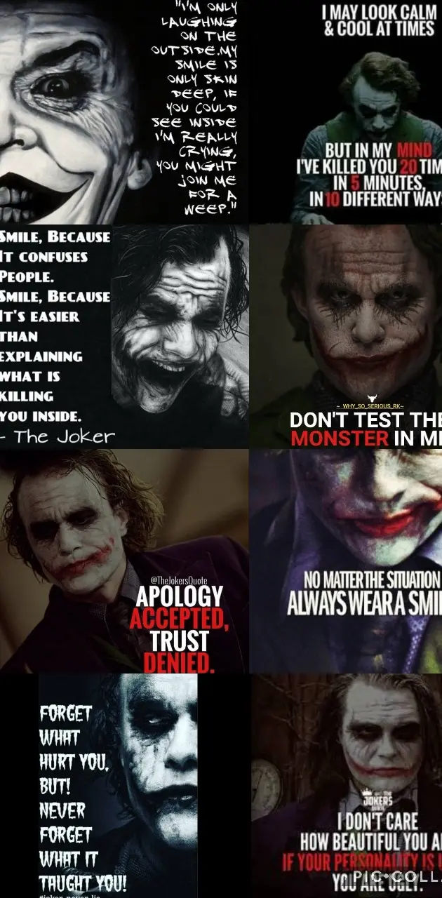 the joker quotes monster