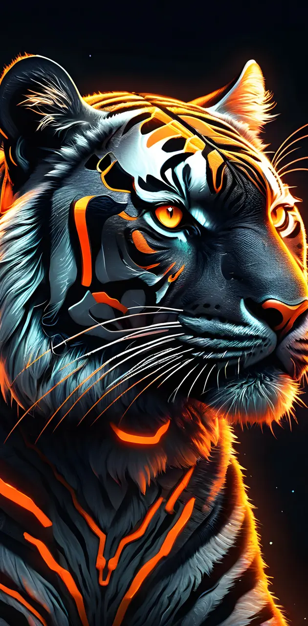 Orange tiger