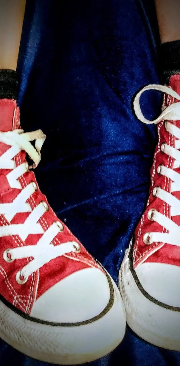 red Converse