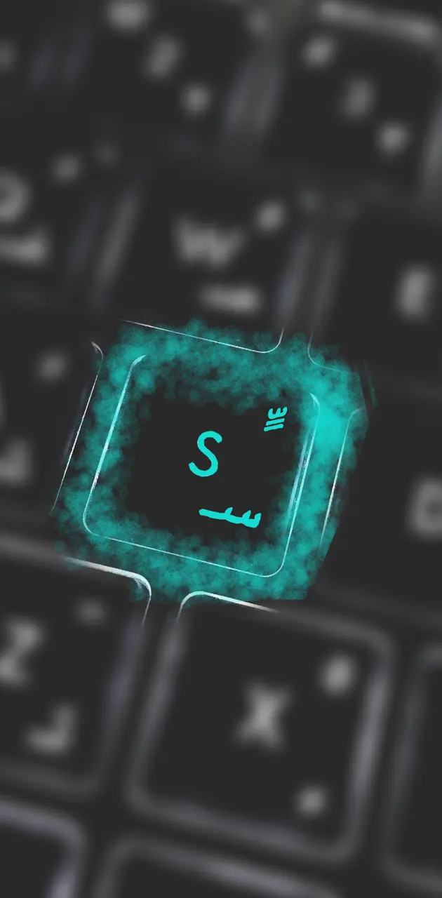 letter S on keyboard
