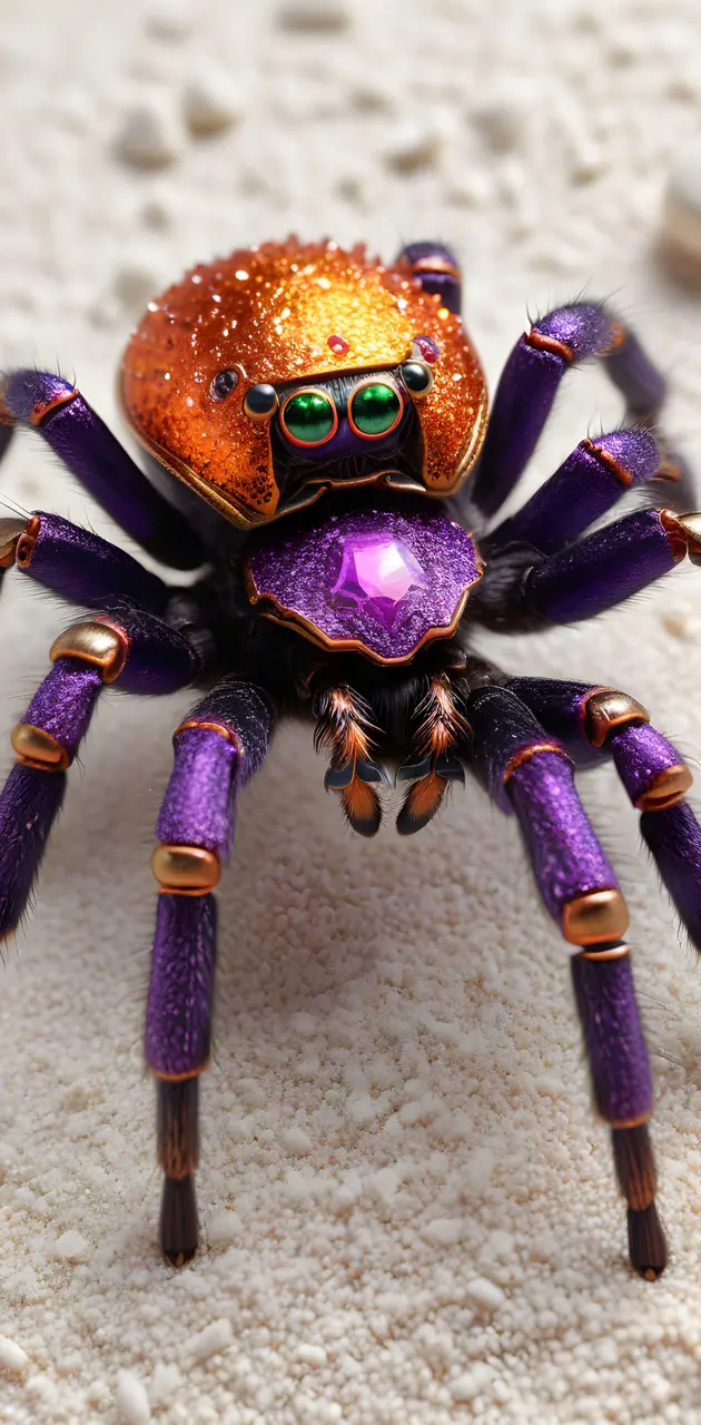 Jeweled spider