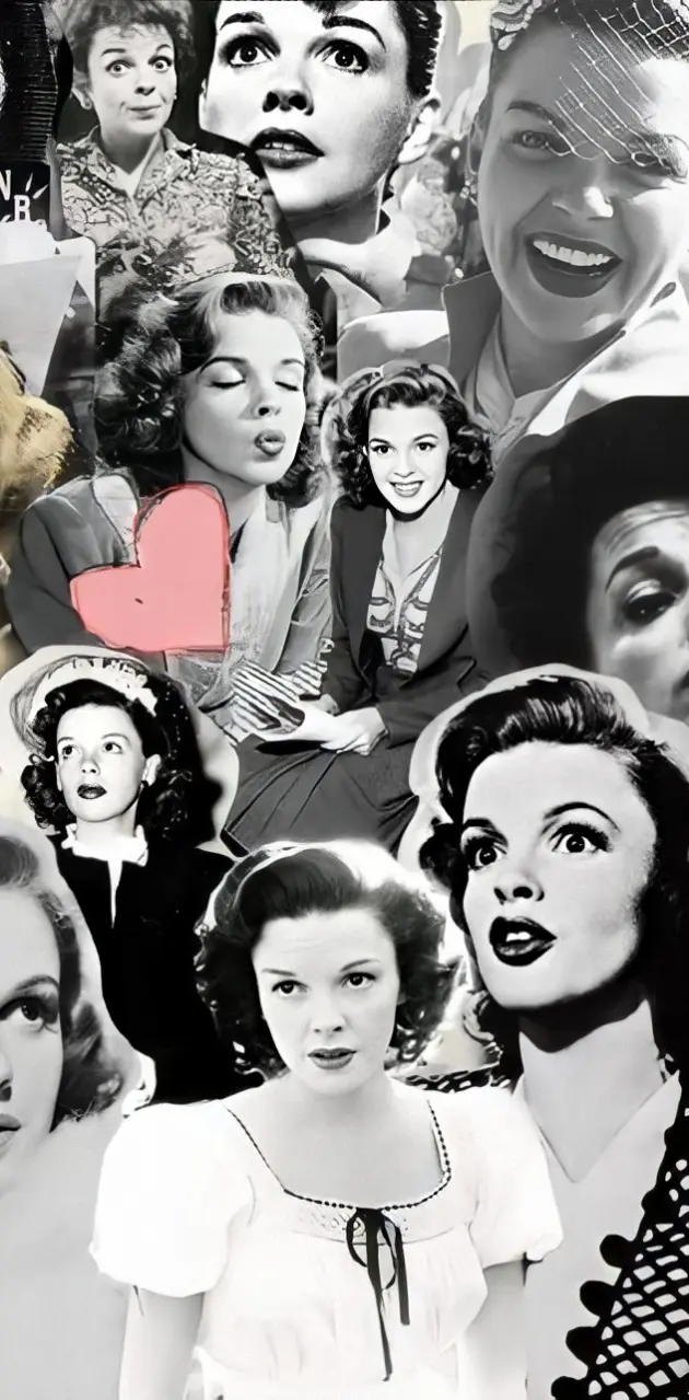 Judy Garland collage