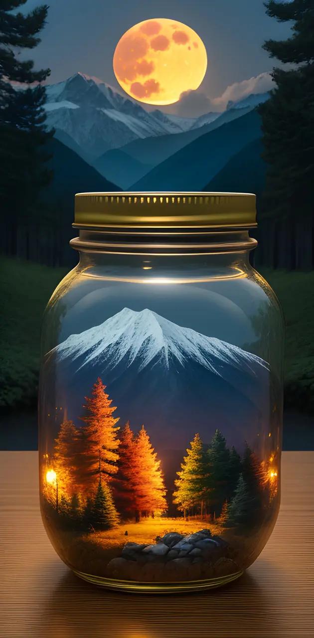 mountain jar