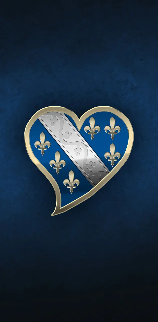 Bosnian Heart Blue