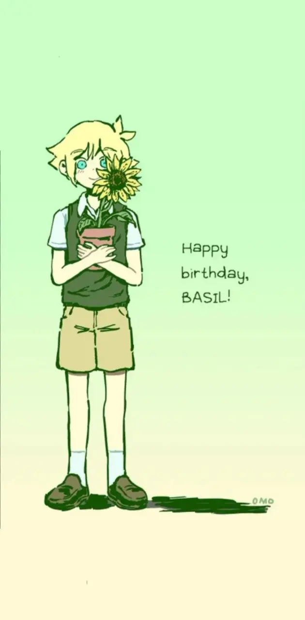 Happy birthday basil 