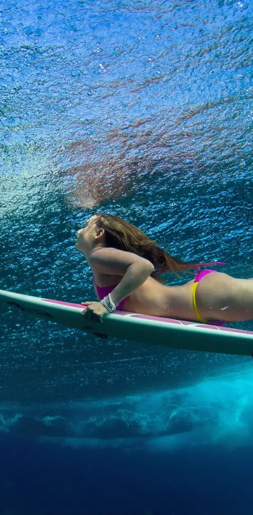 Surfing Girl