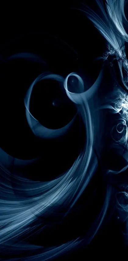 Blue Swirly