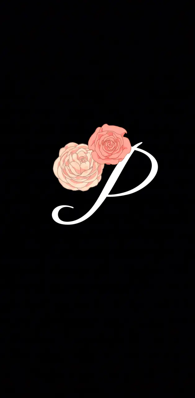 Letter P initial