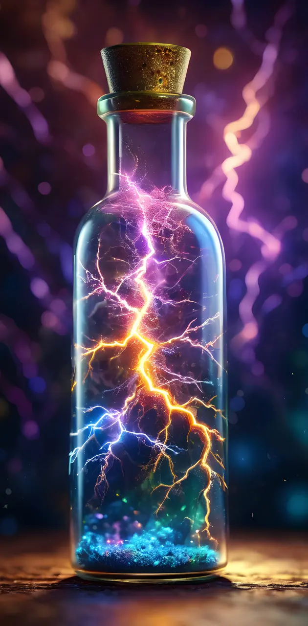 bright lightning in a bottle