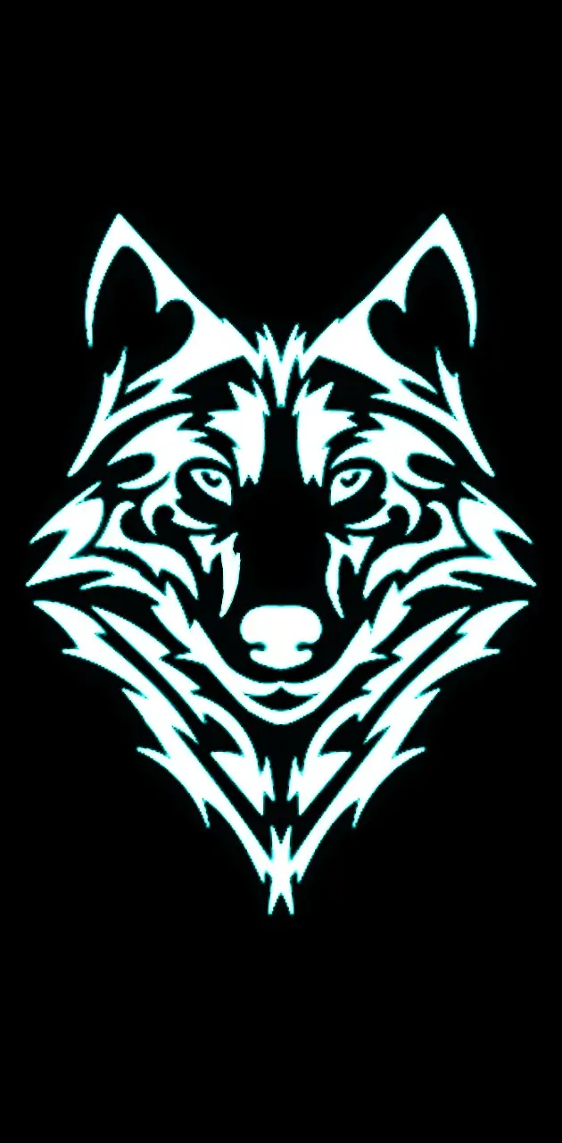tribal wolf wallpaper