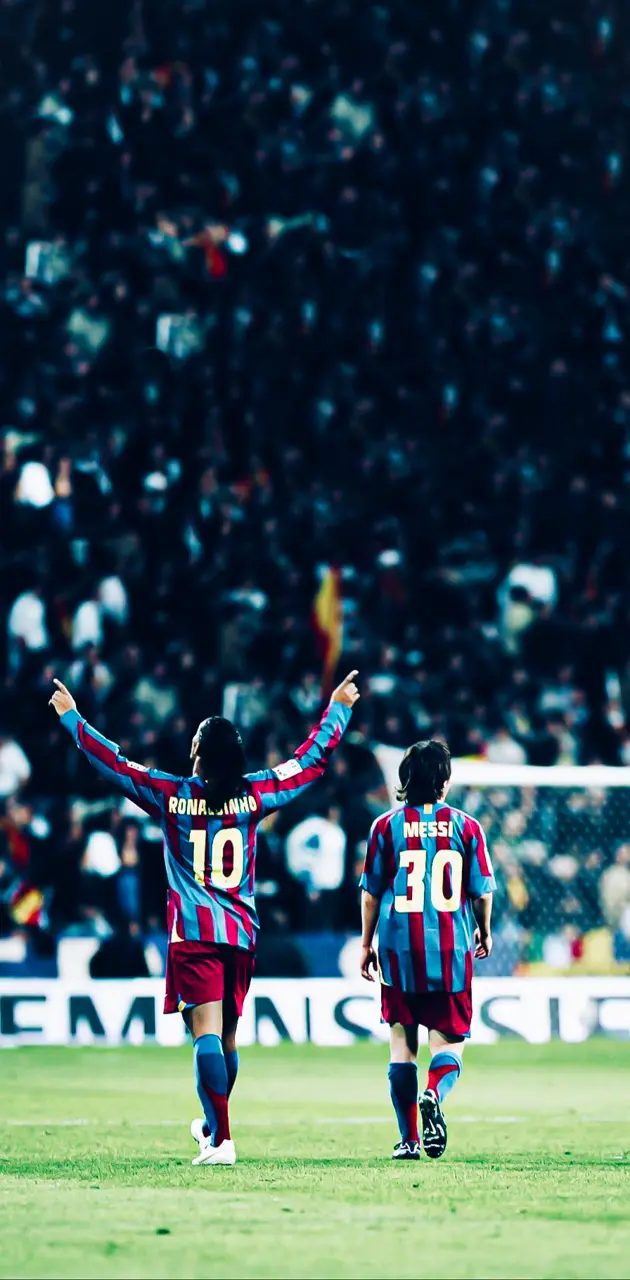 Messi  Ronaldinho 