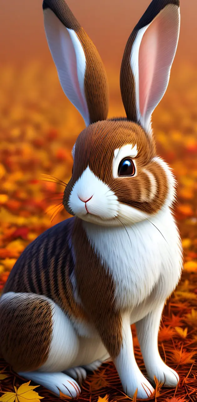 Autumn Time Bunny