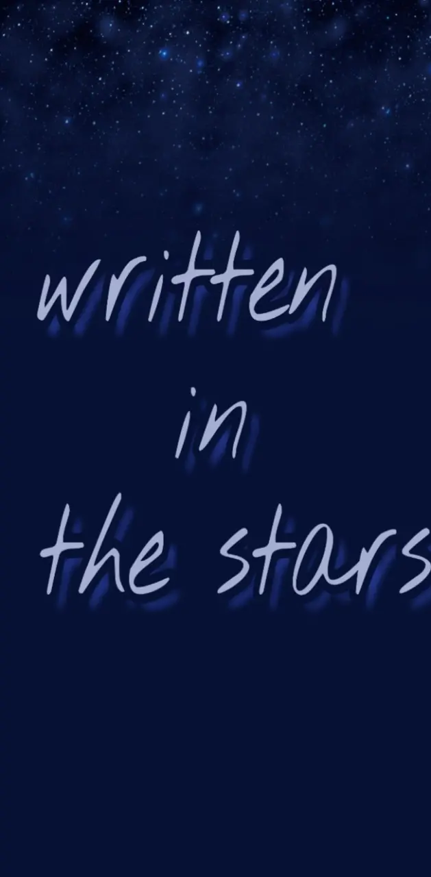 Writte is the stars
