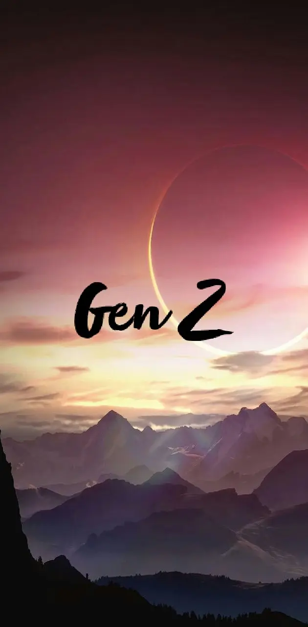 Generation Z sunset