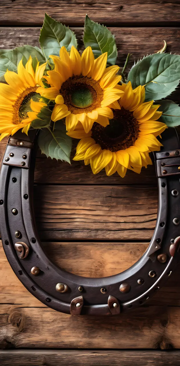 horseshoe sunflowers