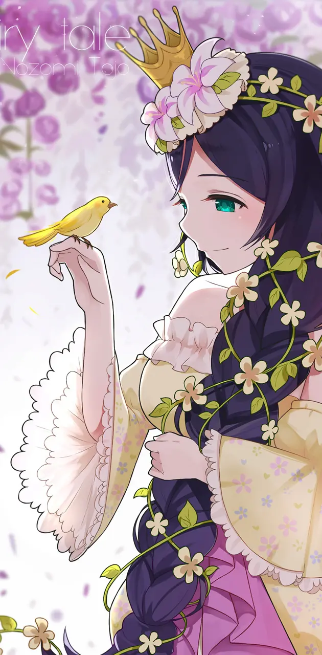 girl with bird