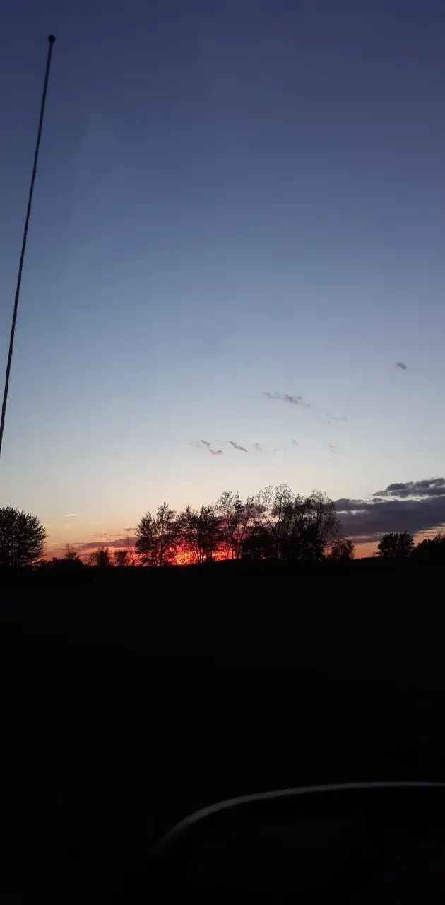 Michigan sunset