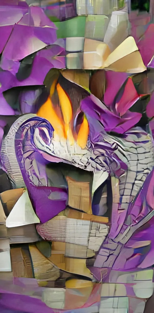 Purple Dragon Fire