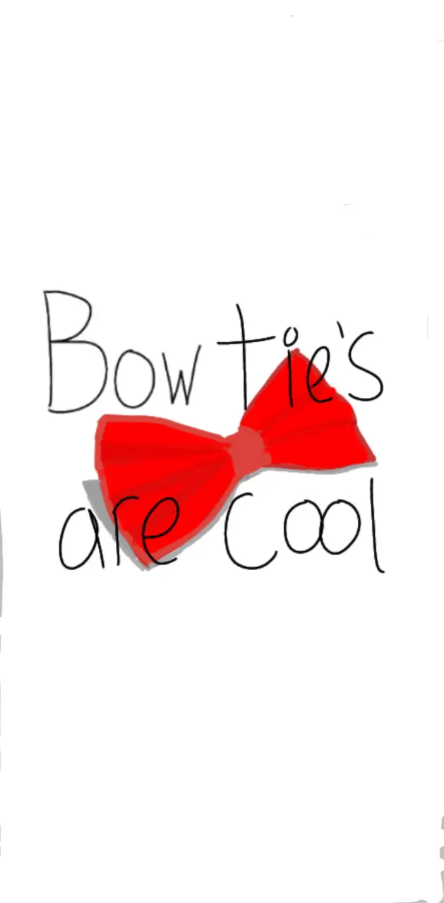 Bow ties are cool 