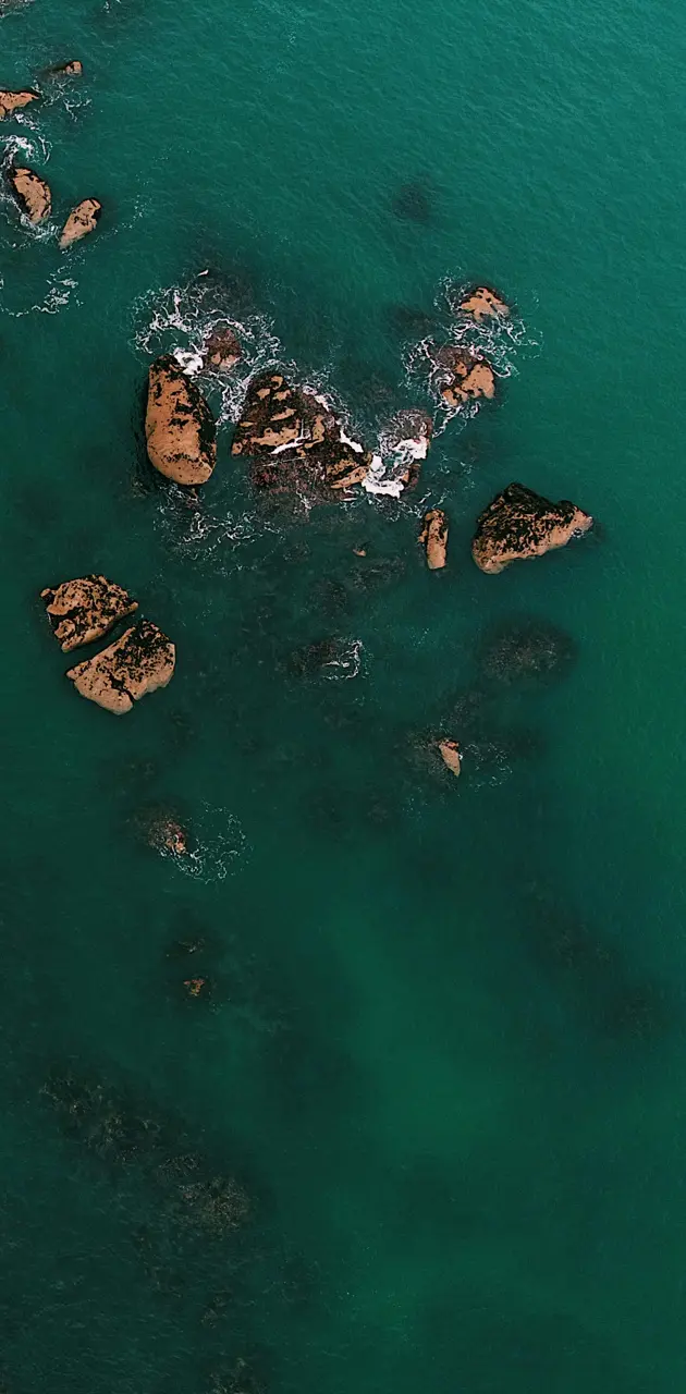 Rock Formations on Water