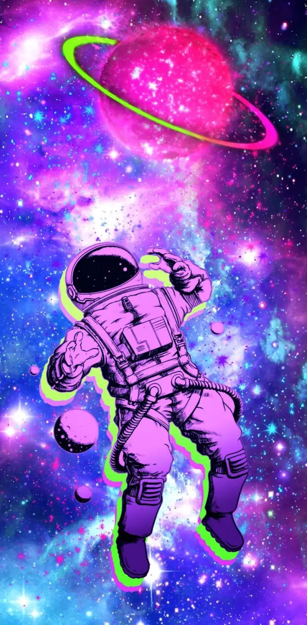 man in space wallpaper