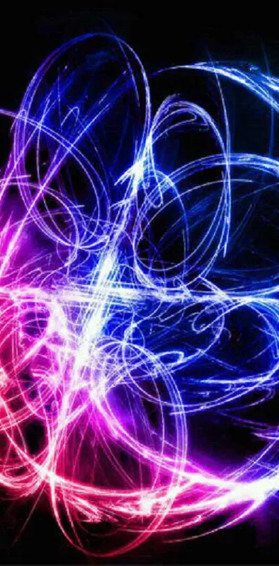 Neon Swirls