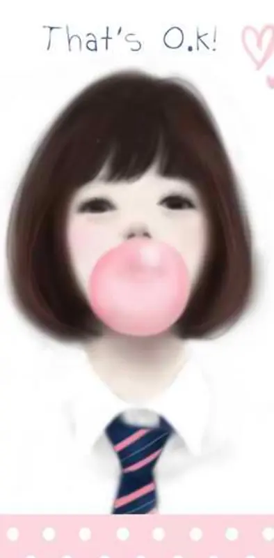 Cute Bubble Gum