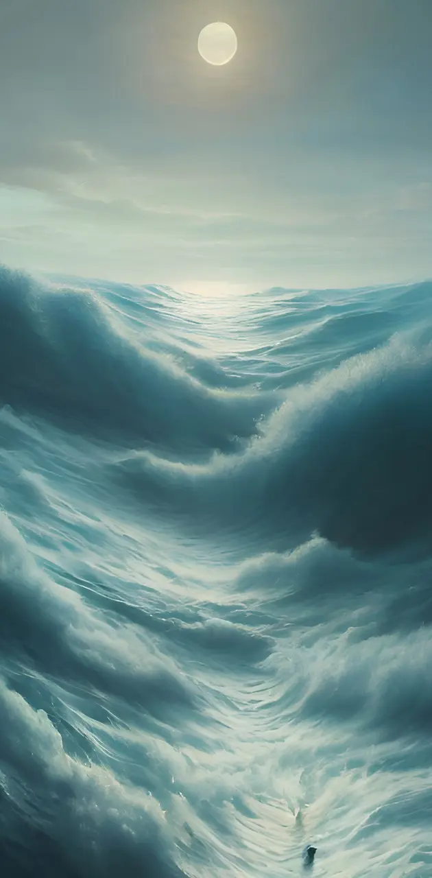 Turbulent ocean