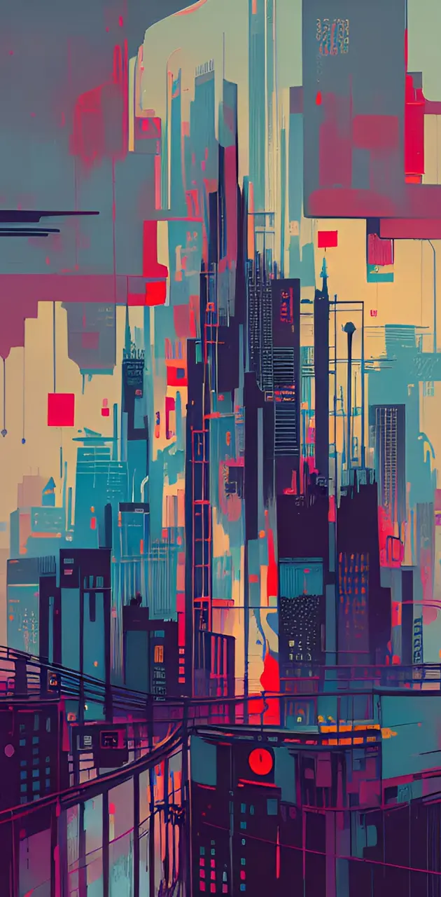 Abstract City 8
