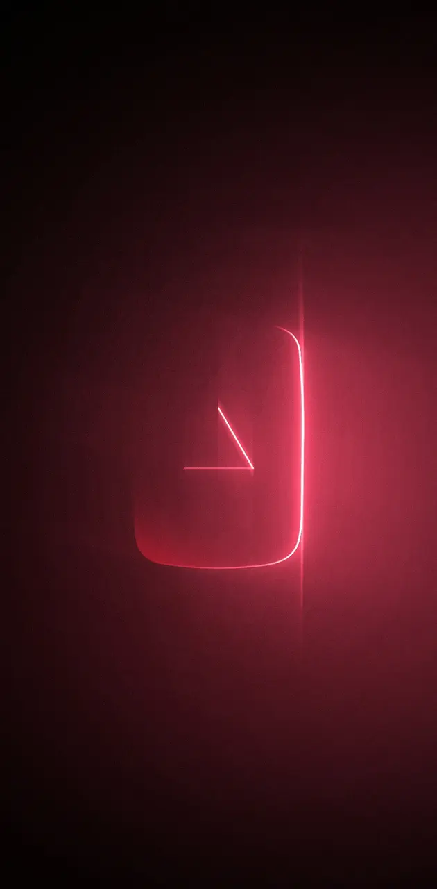 YouTube Icon Neon