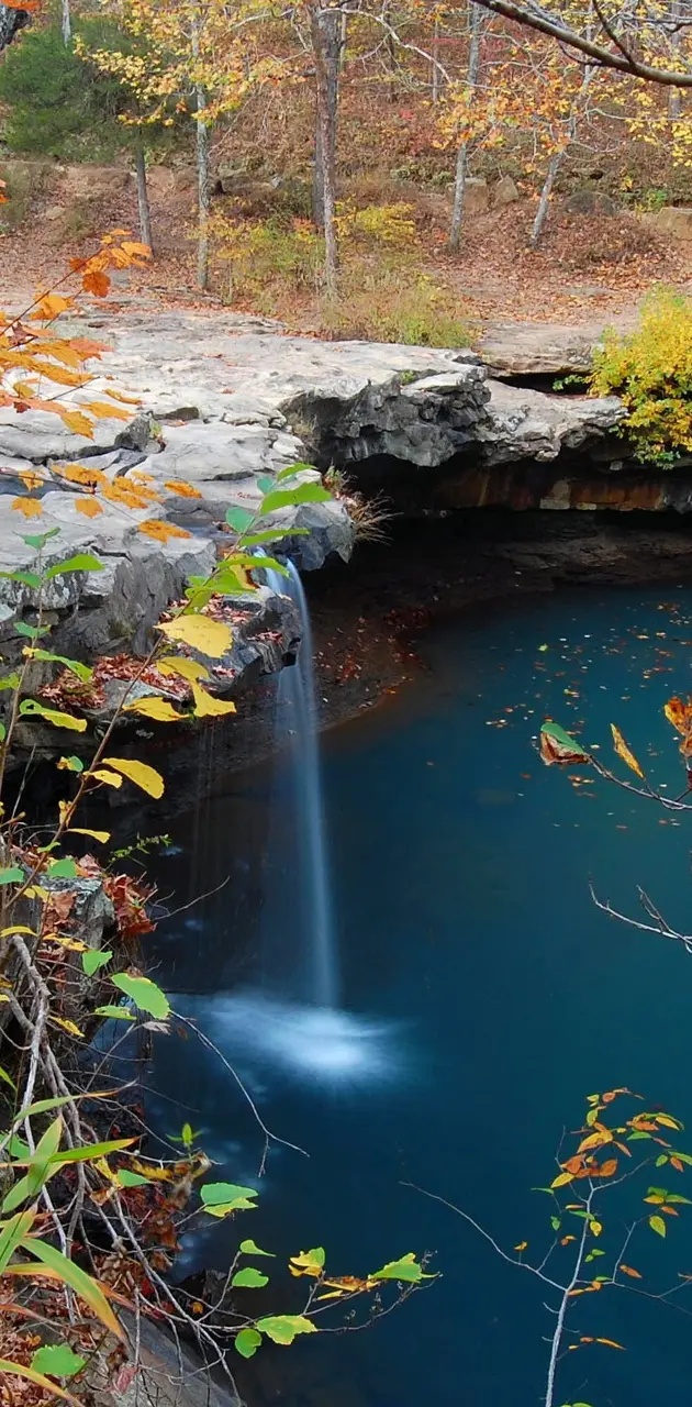water fall landscape