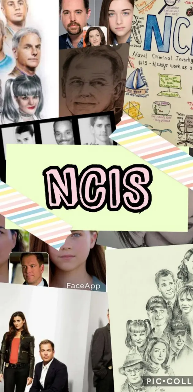 ncis logo iphone wallpaper
