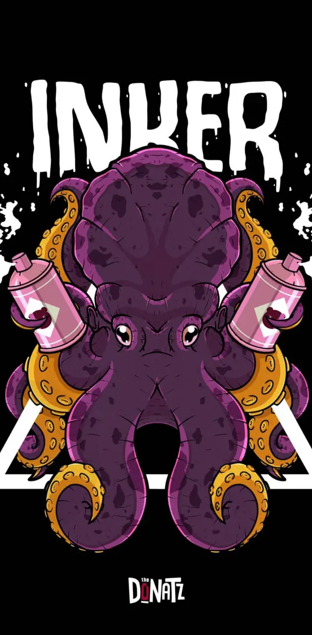 Violet Octopus 