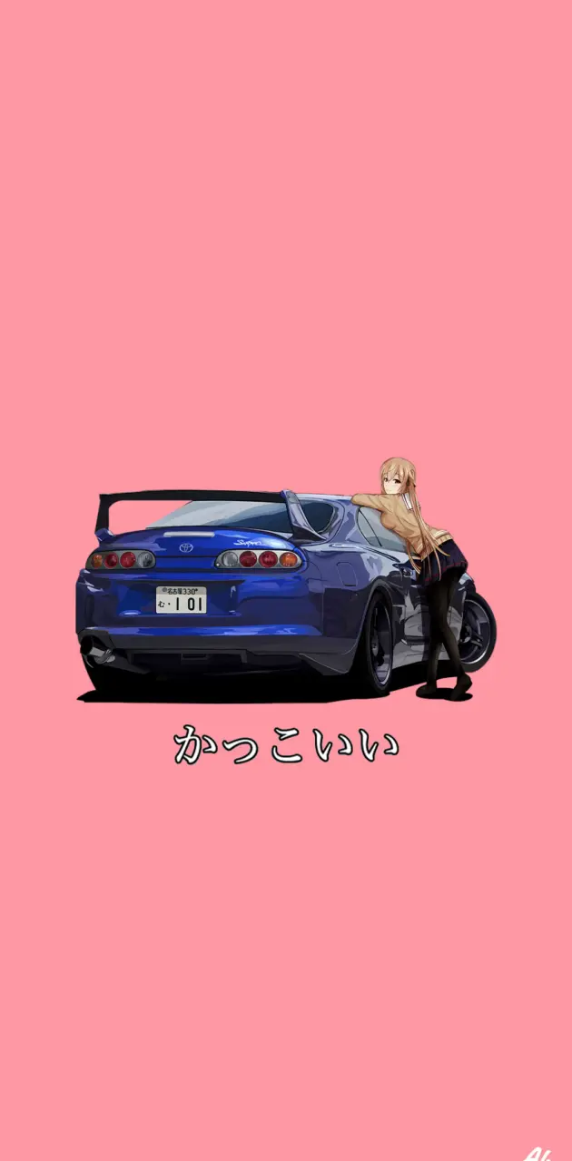 Supra anime cover wallpaper by Thatwallpaper_guy - Download on ZEDGE™ | ebef