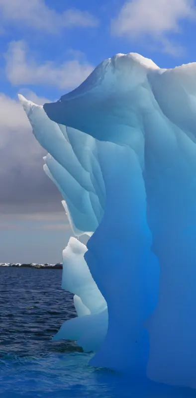 luminescent iceberg