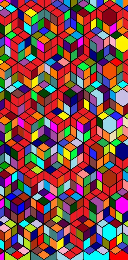 Psychedelic Cubes