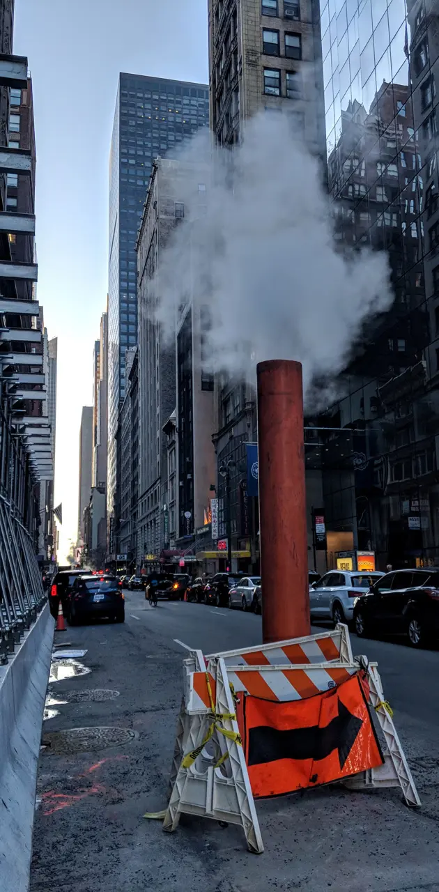 Steam in Manhattan