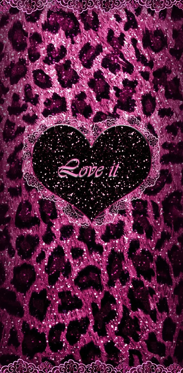 Love Leopard Wallpaper