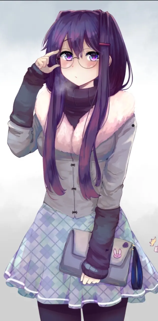 Yuri with glasses 
