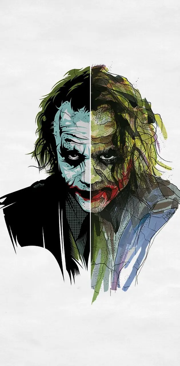 Joker Art Face
