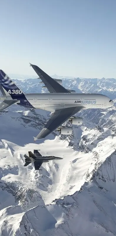 Snowy Aircrafts