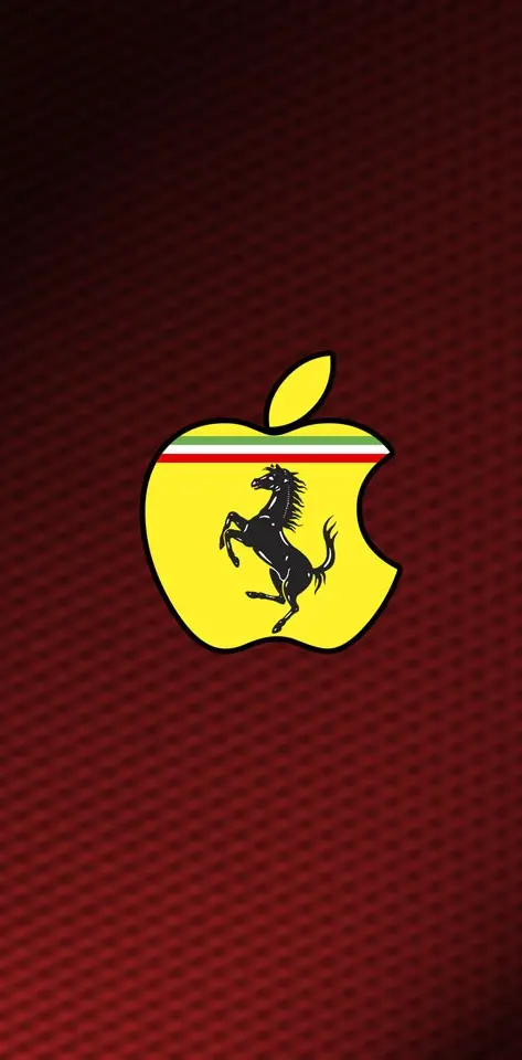 Apple Ferrari Logo