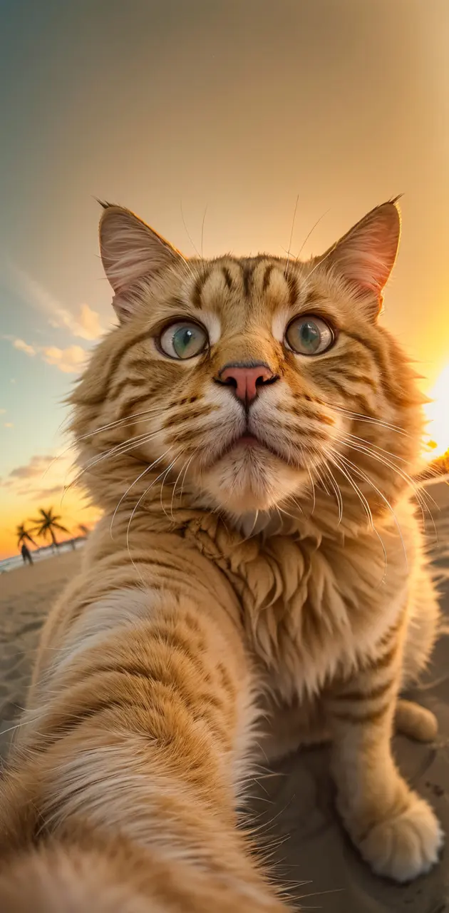 Beach Kitty