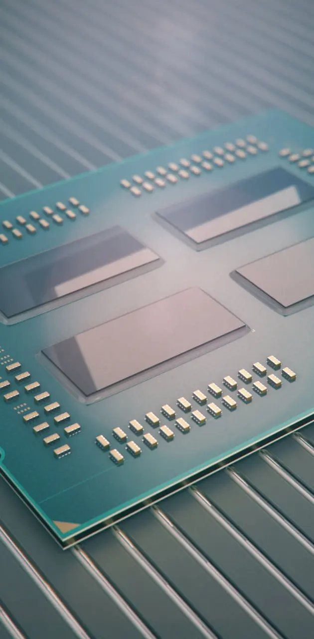AMD EPYC Chip Render