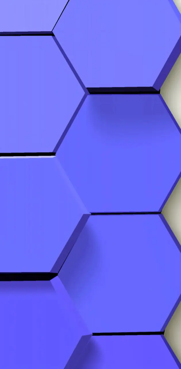 Blue Hexagons
