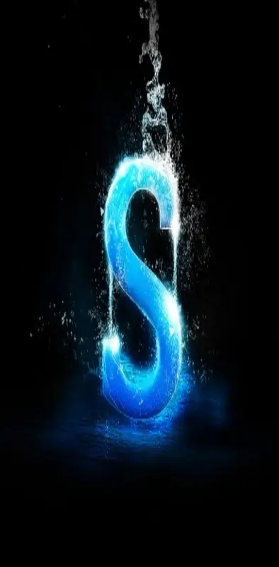 Cool letter S