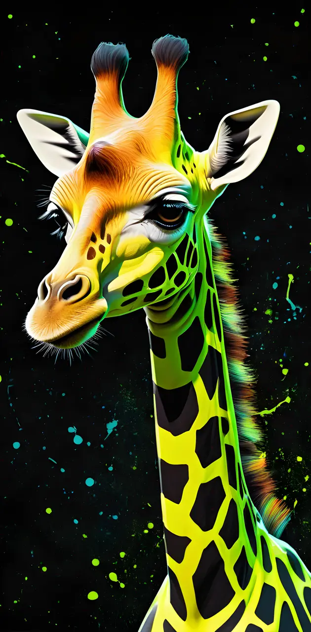 color pop giraffe
