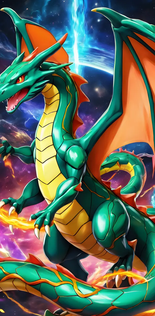 Rayquaza combined with Charizard